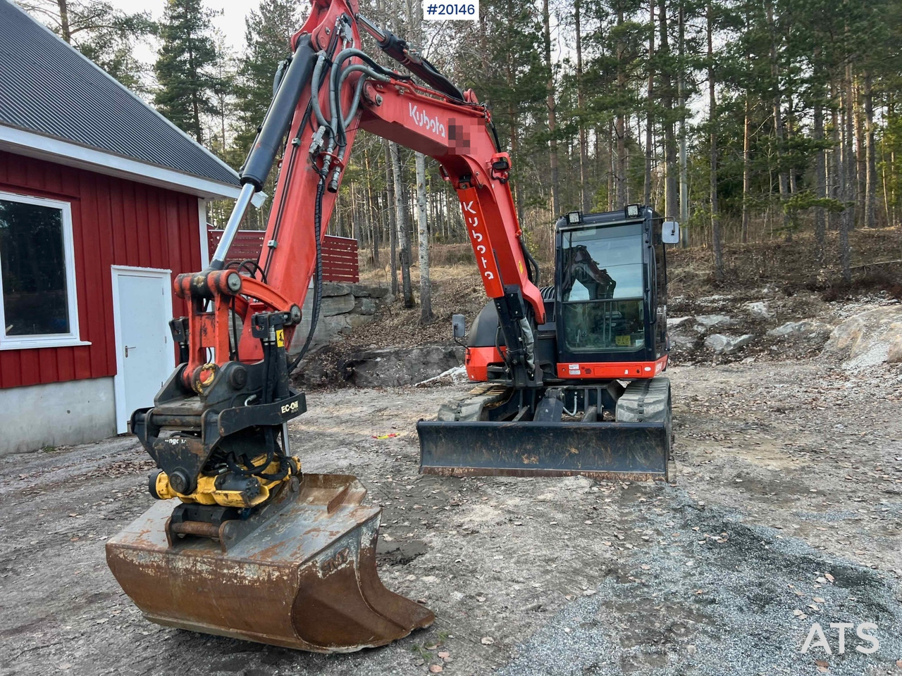 Kubota KX080-4 - Bagger: das Bild 3 Kubota KX080-4 - Bagger: das Bild 3