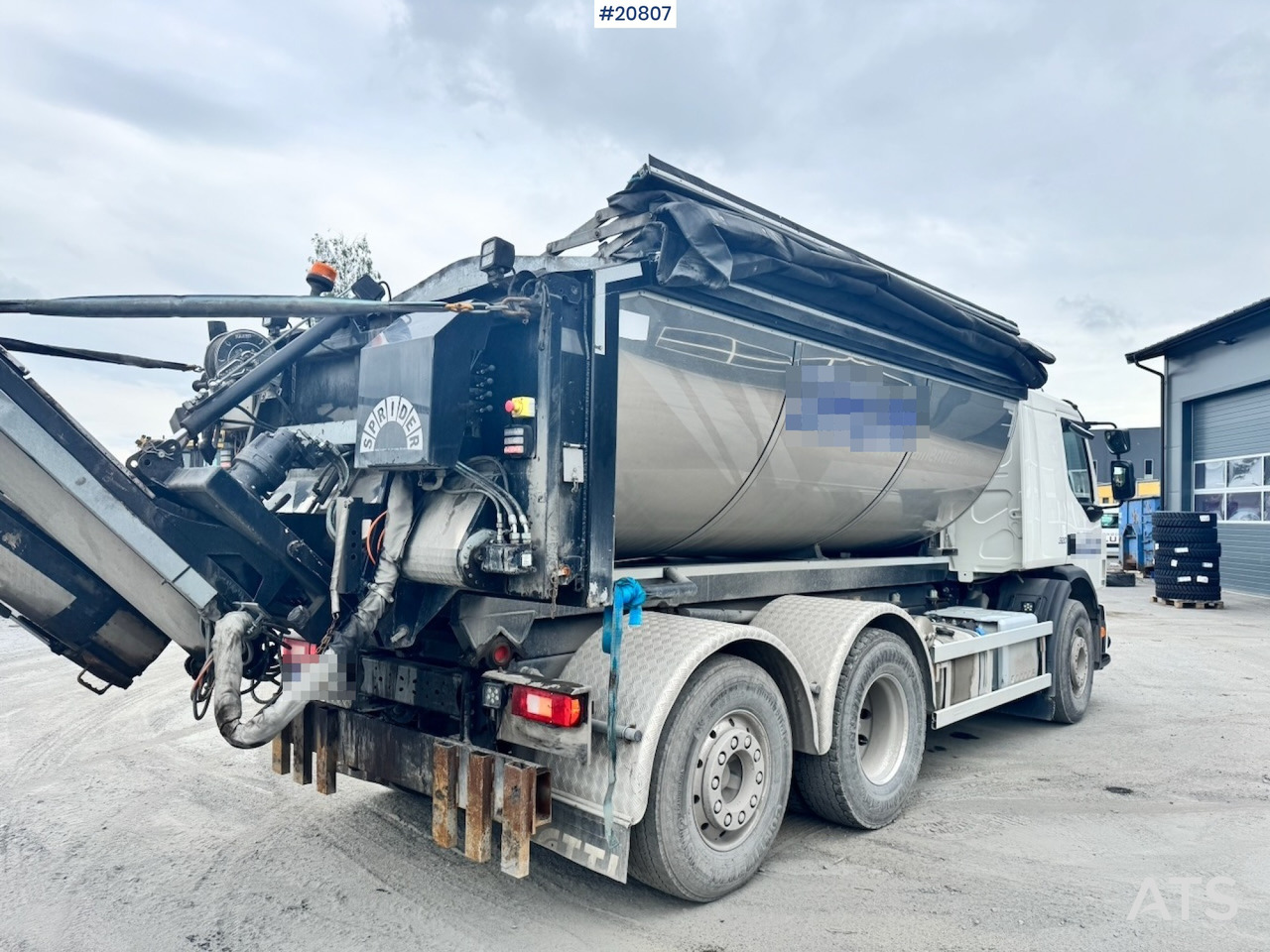 LKW, Asphalttechnik Volvo FE320: das Bild 8