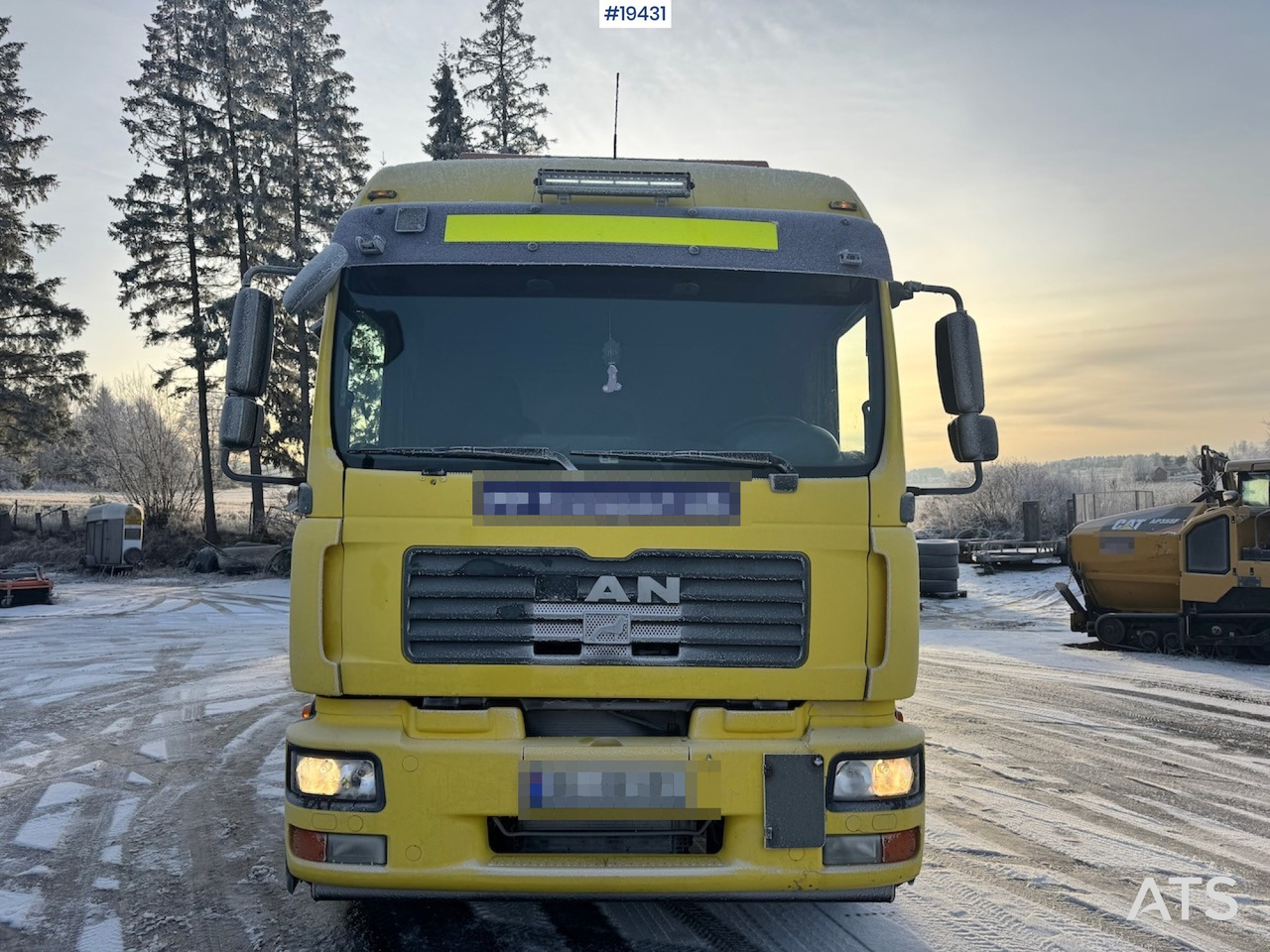 Containerwagen/ Wechselfahrgestell LKW MAN TGM 15.280: das Bild 11