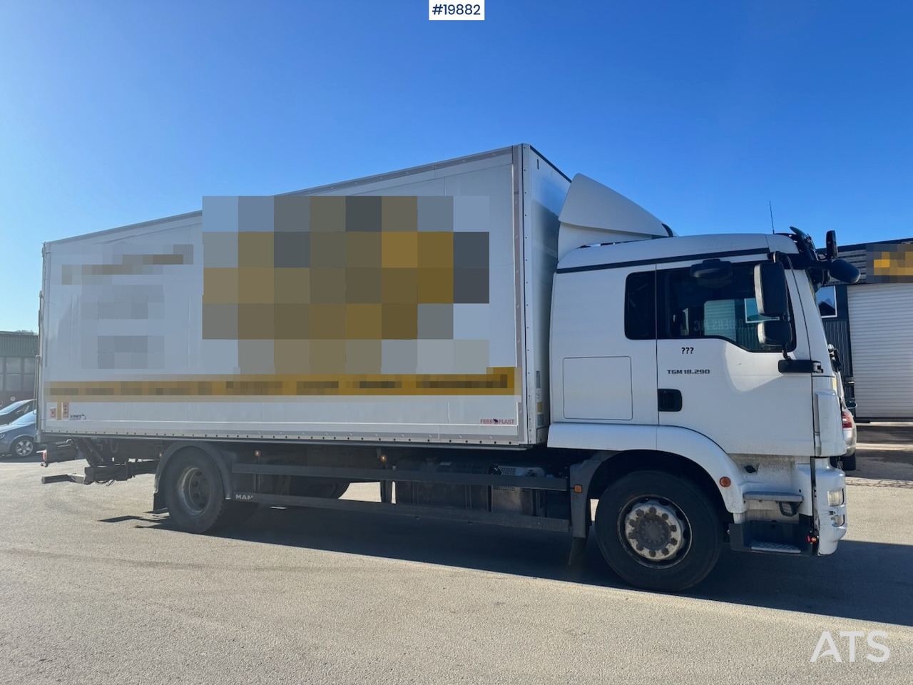 MAN TGM 18.290 - Koffer LKW: das Bild 5 MAN TGM 18.290 - Koffer LKW: das Bild 5