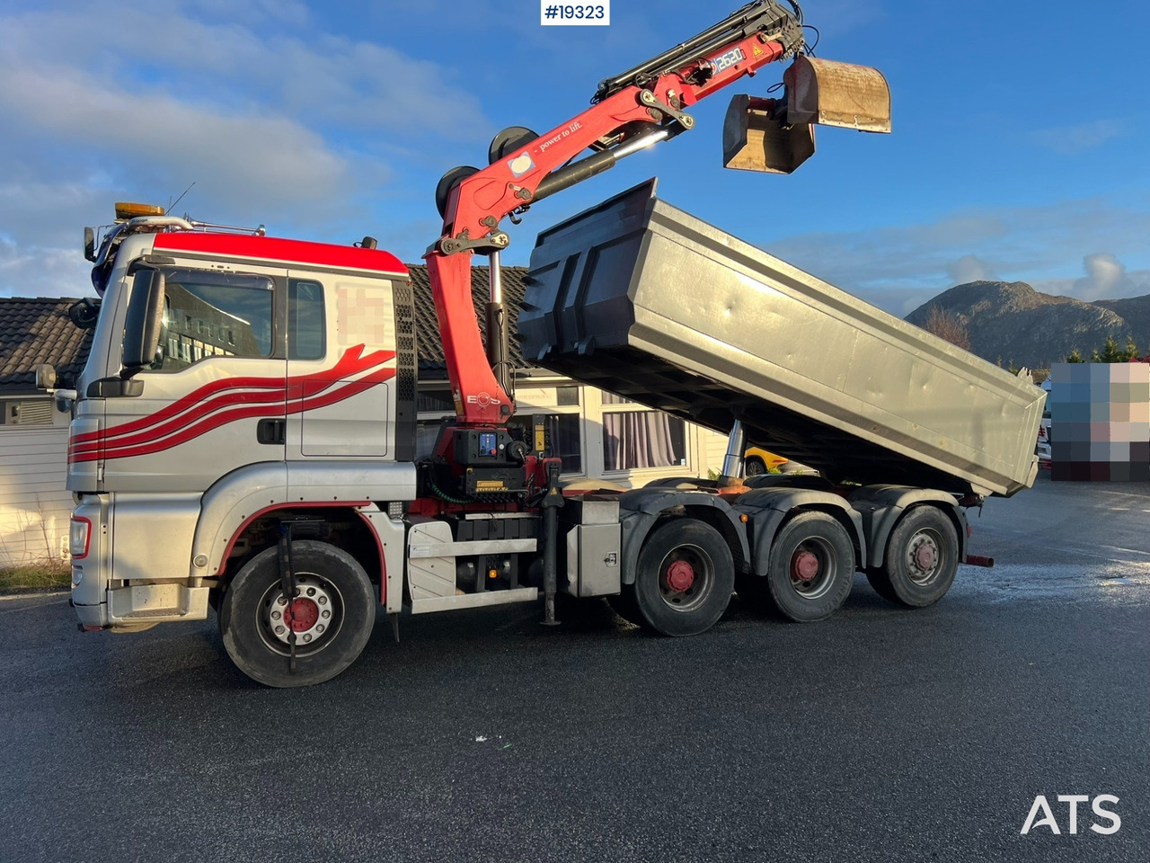 MAN TGS 26.480 - Autokran, Kipper: das Bild 1 MAN TGS 26.480 - Autokran, Kipper: das Bild 1
