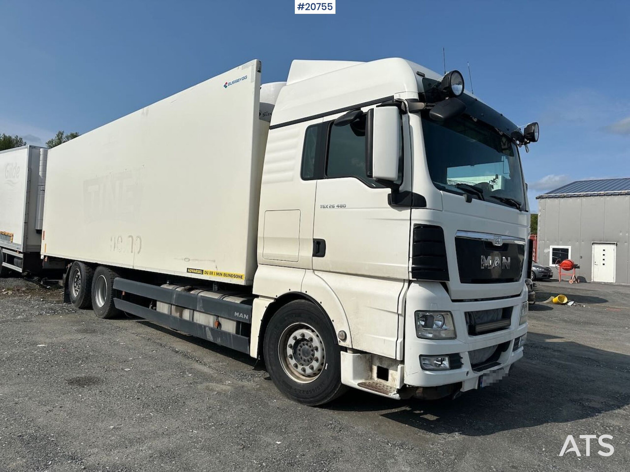 MAN TGX 26.480 - Koffer LKW: das Bild 1 MAN TGX 26.480 - Koffer LKW: das Bild 1