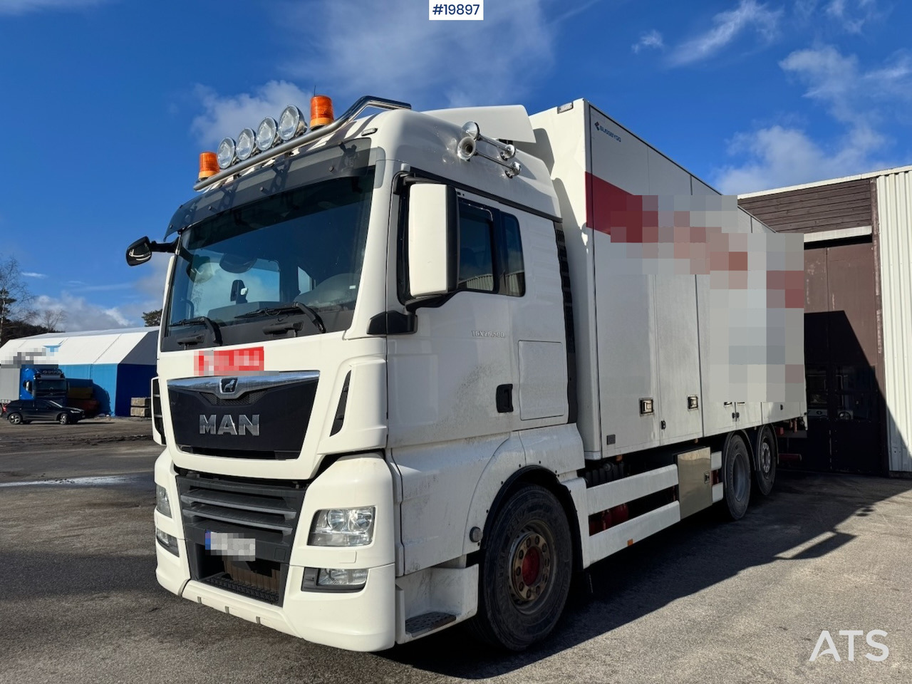 MAN TGX 26.500 - Koffer LKW: das Bild 1 MAN TGX 26.500 - Koffer LKW: das Bild 1
