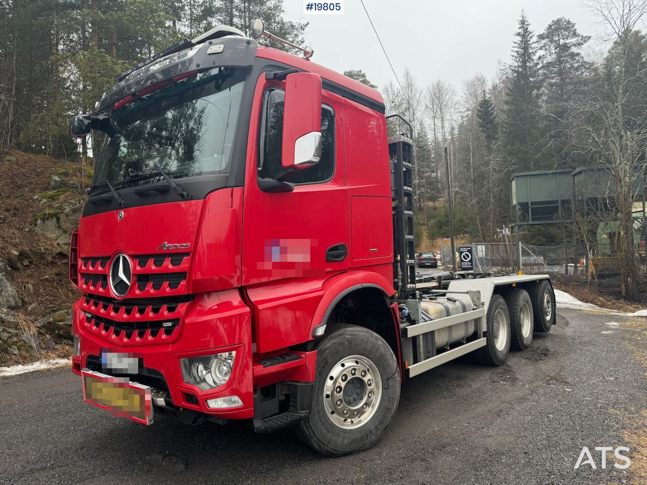 Mercedes Arocs - Abrollkipper: das Bild 2 Mercedes Arocs - Abrollkipper: das Bild 2