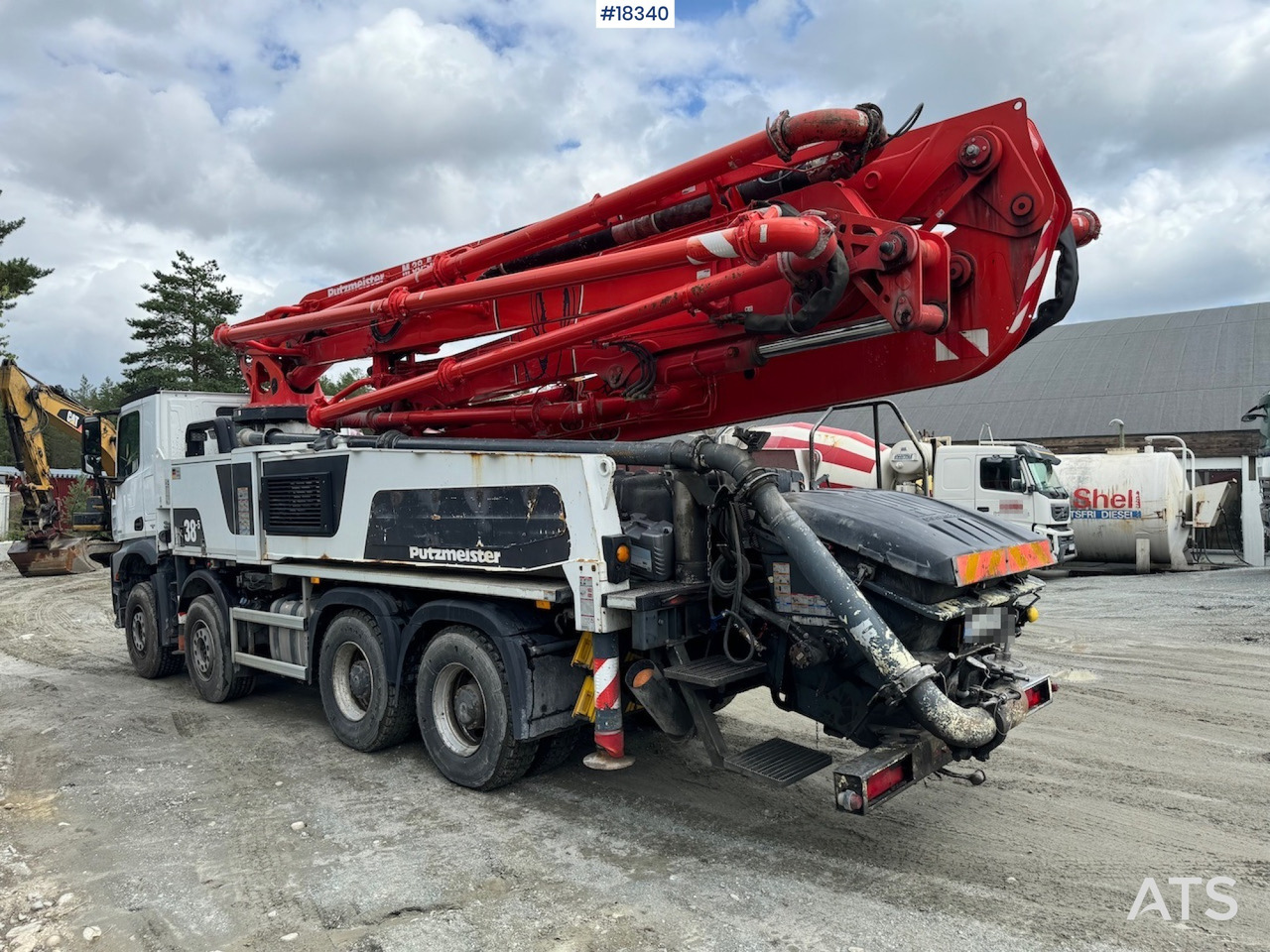 Mercedes Arocs - Betonpumpe: das Bild 5 Mercedes Arocs - Betonpumpe: das Bild 5