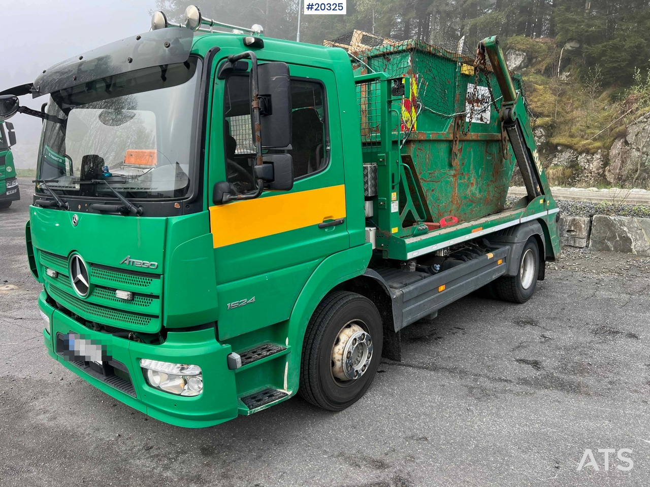 Mercedes Atego 1524 4x2 Liftdumper. SE VIDEO - Absetzkipper: das Bild 1 Mercedes Atego 1524 4x2 Liftdumper. SE VIDEO - Absetzkipper: das Bild 1