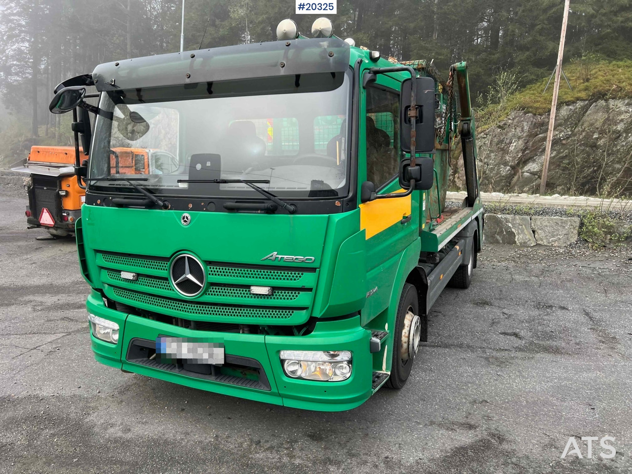 Mercedes Atego 1524 4x2 Liftdumper. SE VIDEO - Absetzkipper: das Bild 2 Mercedes Atego 1524 4x2 Liftdumper. SE VIDEO - Absetzkipper: das Bild 2