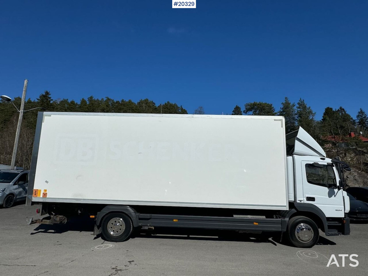 Mercedes Atego 1524 - Koffer LKW: das Bild 3 Mercedes Atego 1524 - Koffer LKW: das Bild 3