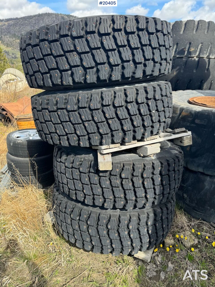 Michelin vinterdekk m/ felg - Felgen und Reifen für Baumaschine: das Bild 5 Michelin vinterdekk m/ felg - Felgen und Reifen für Baumaschine: das Bild 5