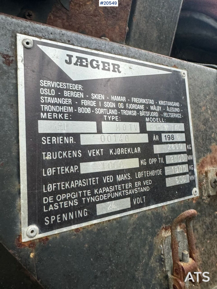 Gabelstapler Mitsubishi FD10: das Bild 16