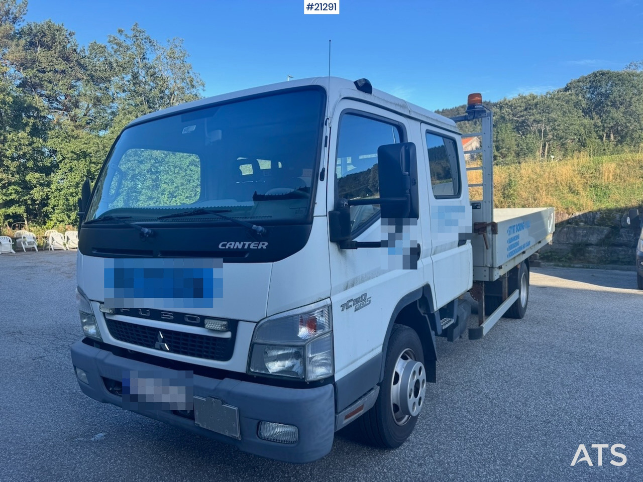 Mitsubishi Fuso Canter - Pritsche LKW: das Bild 1 Mitsubishi Fuso Canter - Pritsche LKW: das Bild 1