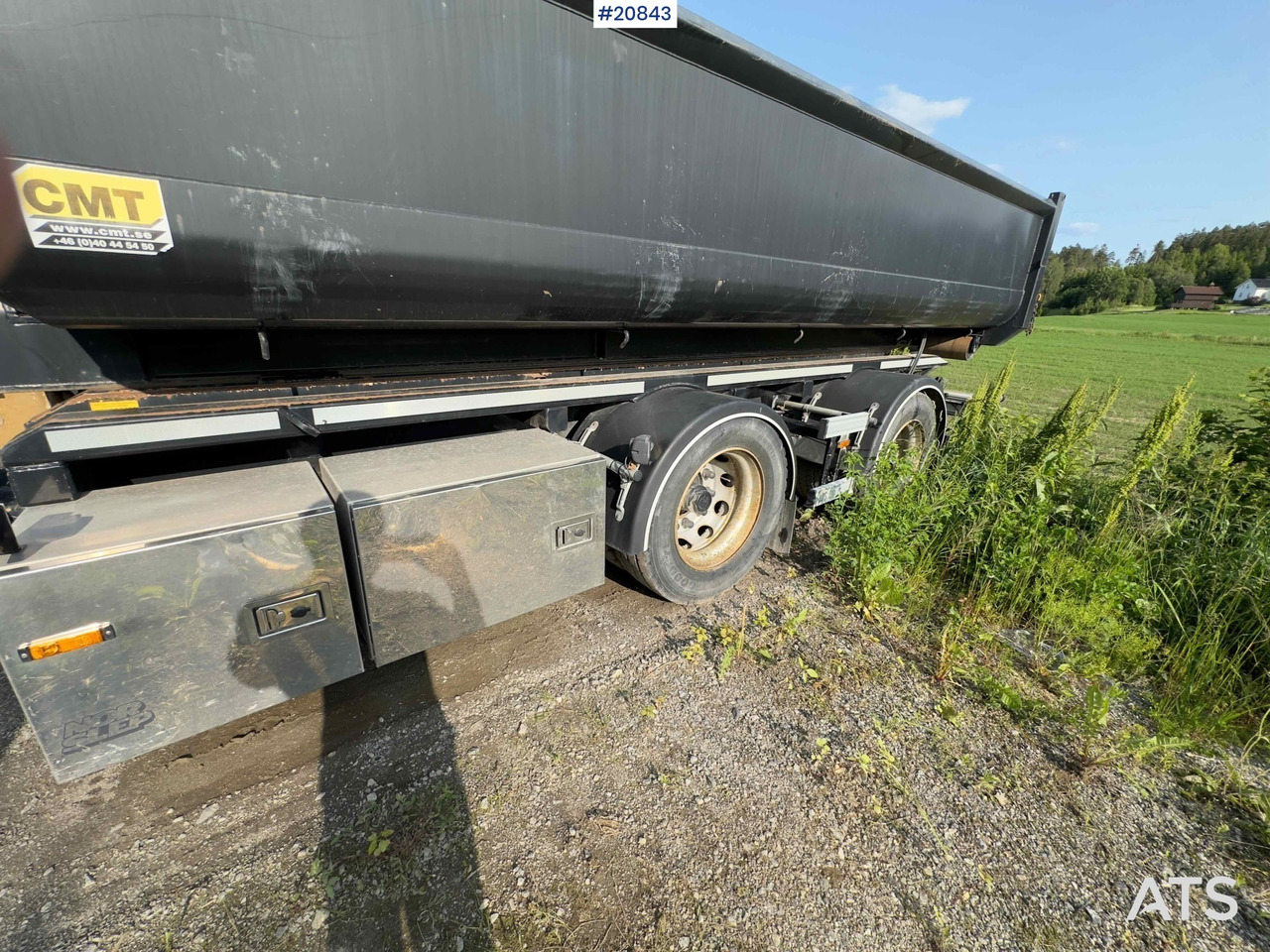 NOR SLEP 2 akslet krokhenger med tipp - Abrollanhänger/ Absetzanhänger: das Bild 3 NOR SLEP 2 akslet krokhenger med tipp - Abrollanhänger/ Absetzanhänger: das Bild 3