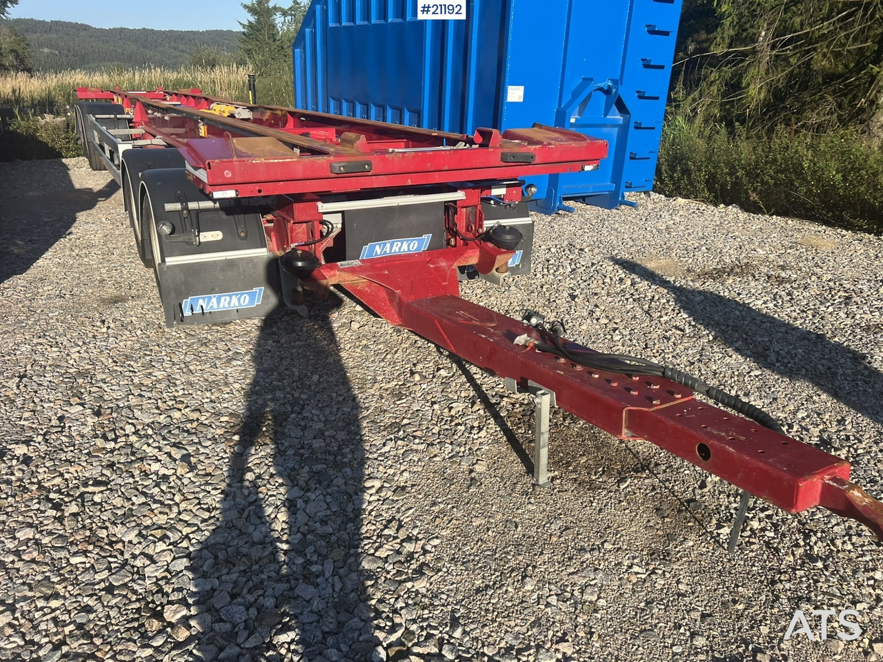 Narko Containerhenger - Fahrgestell Anhänger: das Bild 5 Narko Containerhenger - Fahrgestell Anhänger: das Bild 5