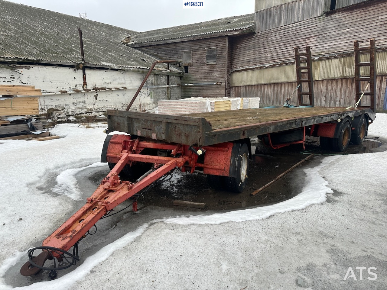 Ohna Maur 260 - Tieflader Anhänger: das Bild 1 Ohna Maur 260 - Tieflader Anhänger: das Bild 1