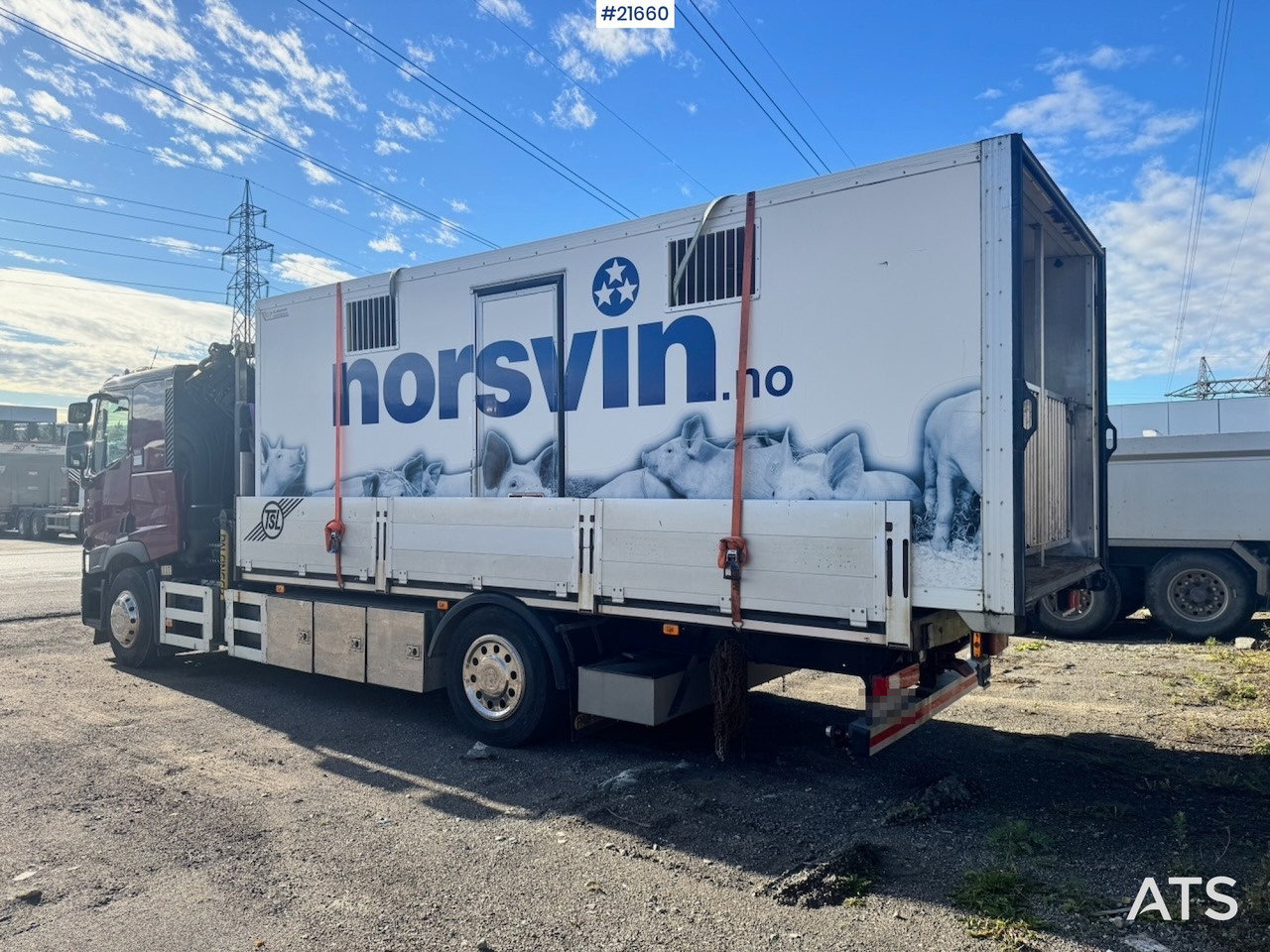 Renault Renault T380 6x2 Kranbil m/ 19 t/m Palfinger - Autokran: das Bild 5 Renault Renault T380 6x2 Kranbil m/ 19 t/m Palfinger - Autokran: das Bild 5