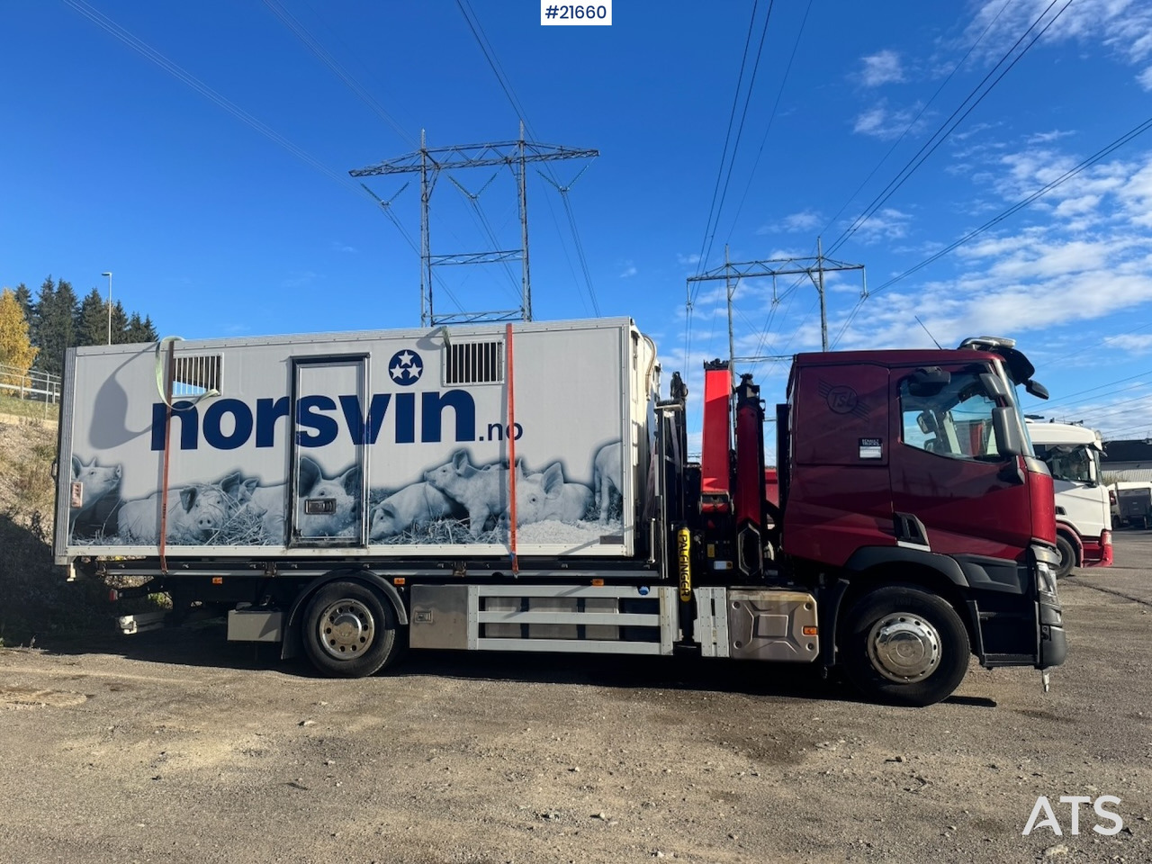 Renault Renault T380 6x2 Kranbil m/ 19 t/m Palfinger - Autokran: das Bild 3 Renault Renault T380 6x2 Kranbil m/ 19 t/m Palfinger - Autokran: das Bild 3