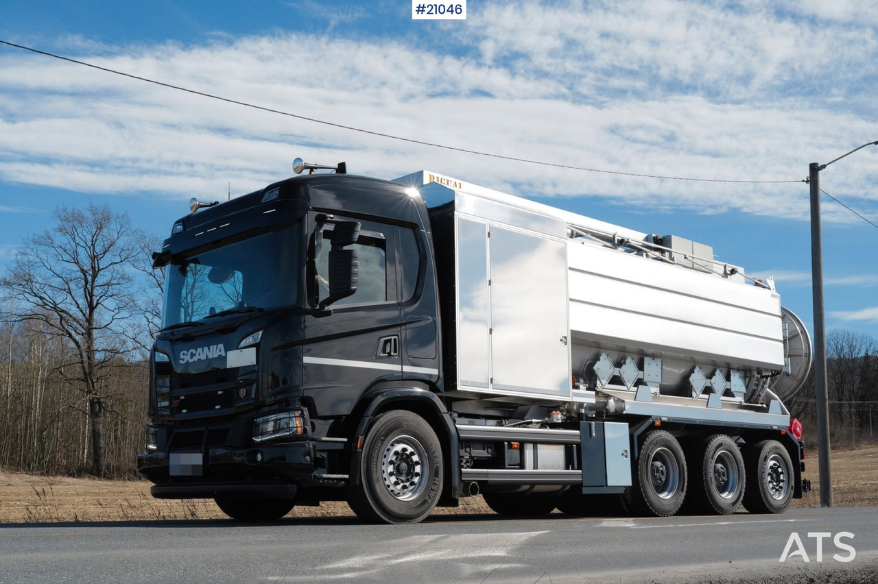 Scania G500 8x4 ADR Suge-Spylebil - Saug-/ Spülfahrzeug: das Bild 1 Scania G500 8x4 ADR Suge-Spylebil - Saug-/ Spülfahrzeug: das Bild 1