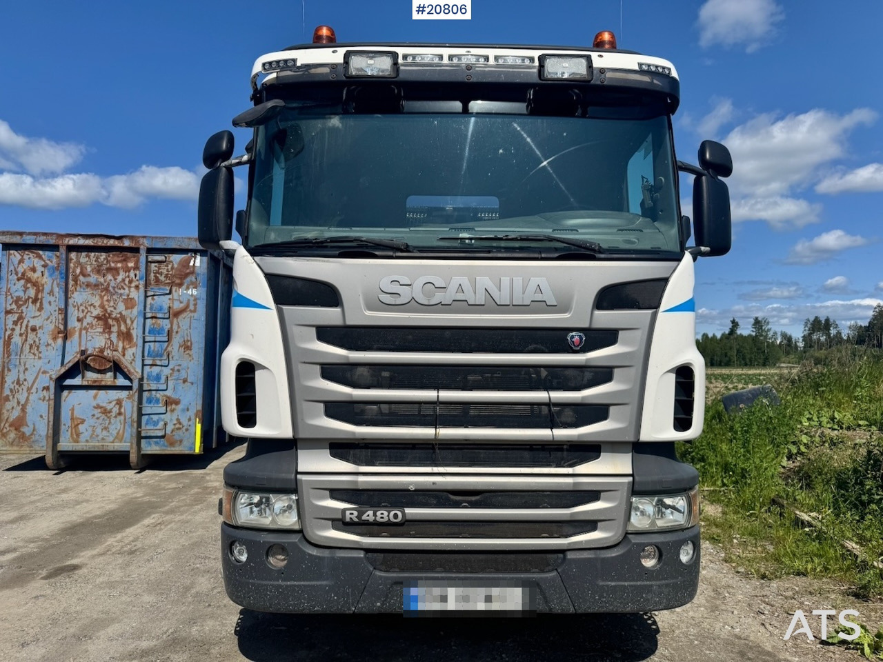 Abrollkipper Scania R480: das Bild 8