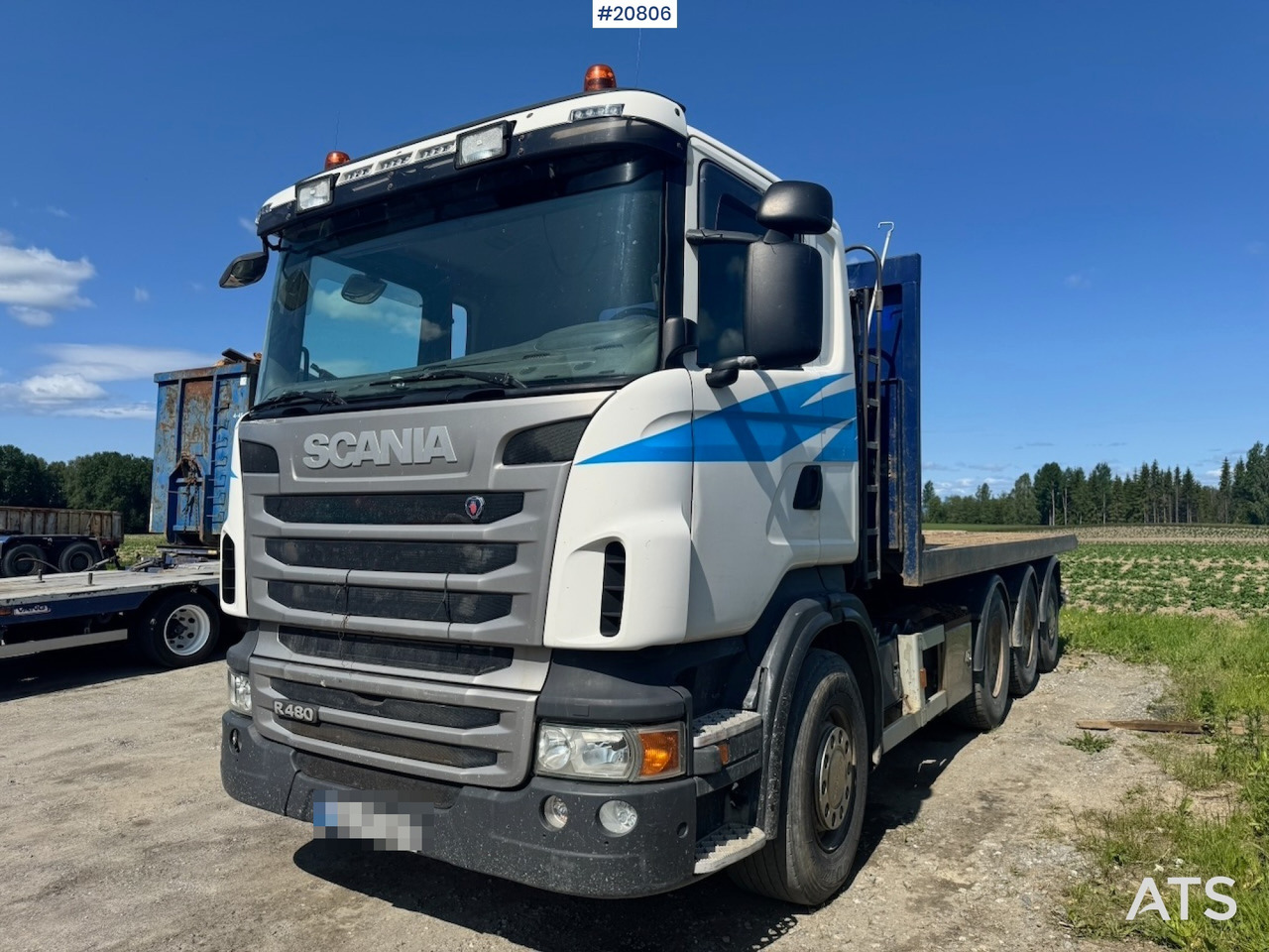 Abrollkipper Scania R480: das Bild 7
