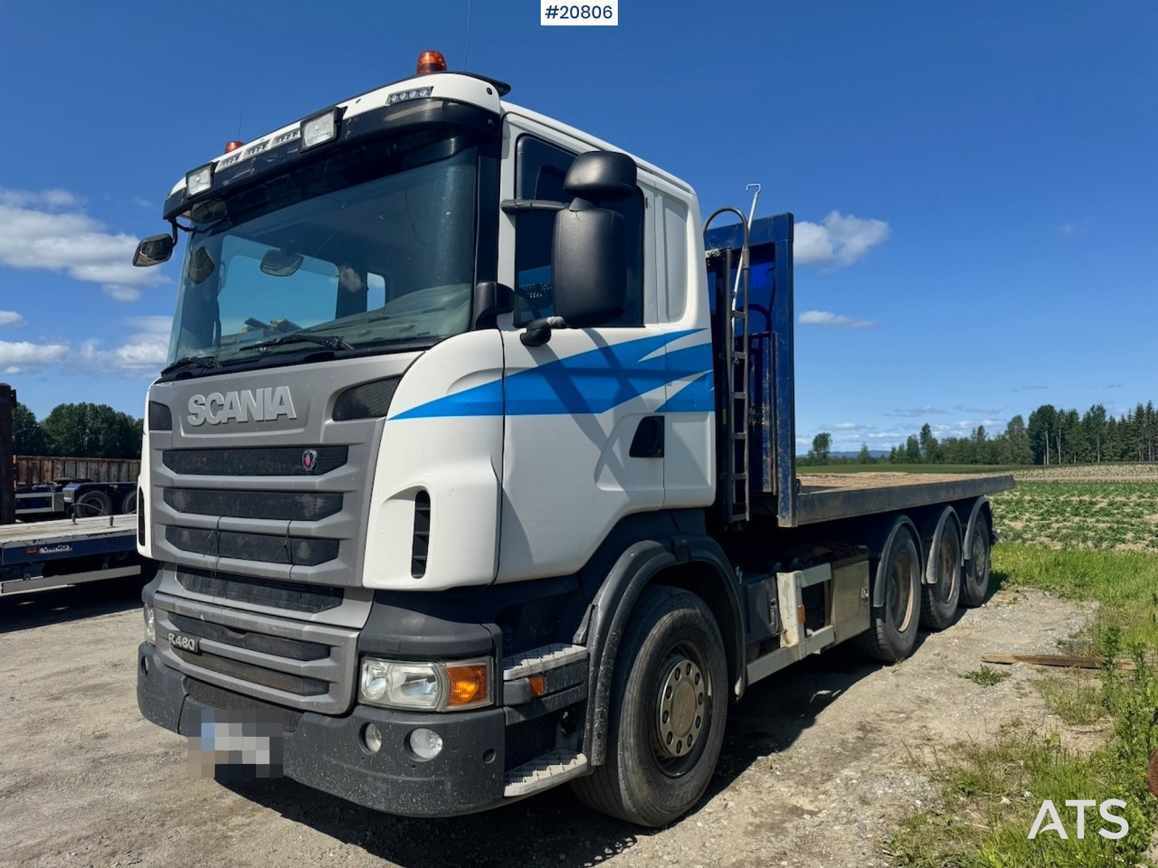 Abrollkipper Scania R480: das Bild 6