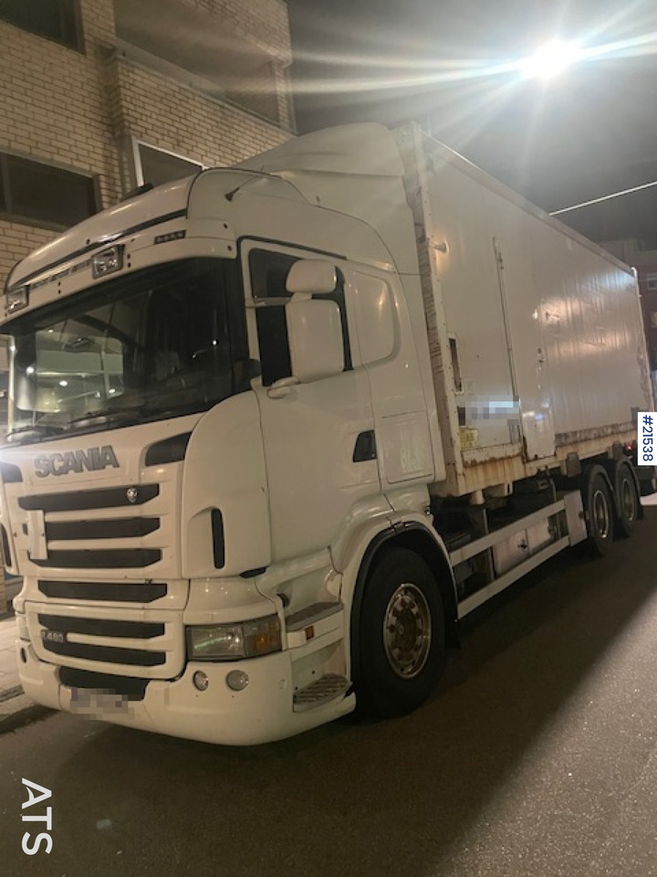 Scania R480 Skapbil m/ 2t lift - Koffer LKW: das Bild 1 Scania R480 Skapbil m/ 2t lift - Koffer LKW: das Bild 1