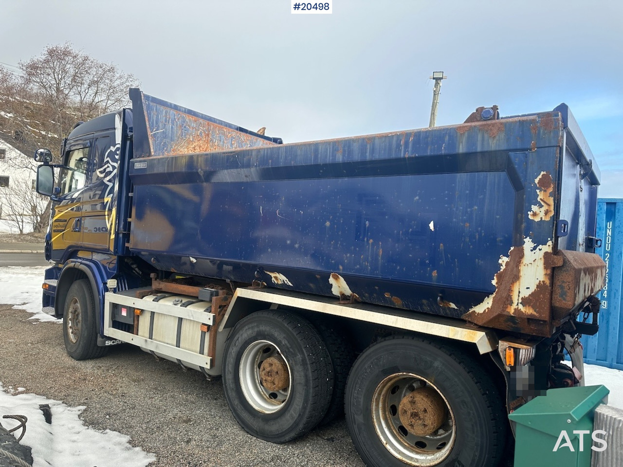 Kipper Scania R730: das Bild 8