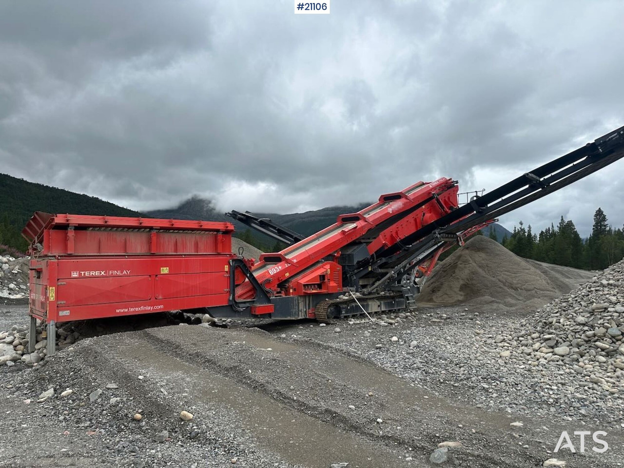 Terex Finlay 693+ - Siebmaschine: das Bild 1 Terex Finlay 693+ - Siebmaschine: das Bild 1