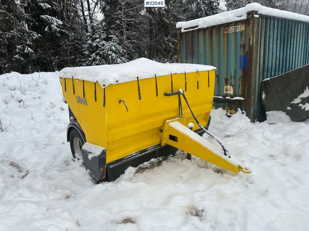 Vama 2015 Vama strøvogn. Lite brukt! - Salzstreuer: das Bild 3 Vama 2015 Vama strøvogn. Lite brukt! - Salzstreuer: das Bild 3