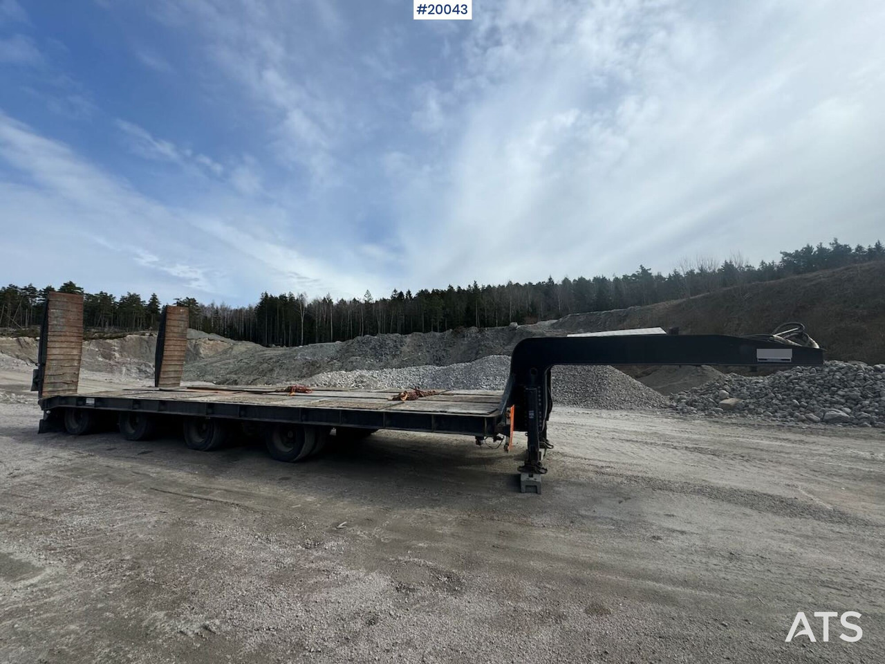 Vang SHSL 1111 - Tieflader Auflieger: das Bild 2 Vang SHSL 1111 - Tieflader Auflieger: das Bild 2