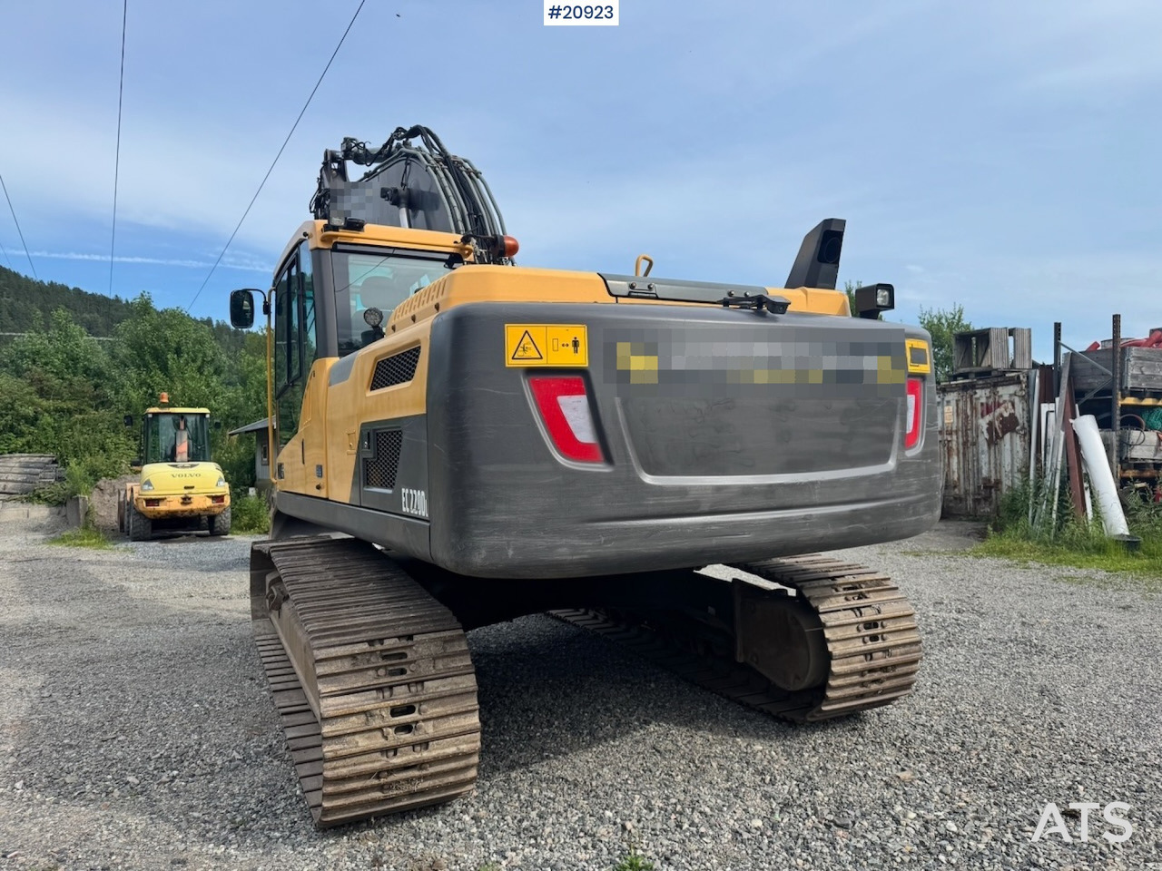 Volvo EC220DL - Kettenbagger: das Bild 5 Volvo EC220DL - Kettenbagger: das Bild 5