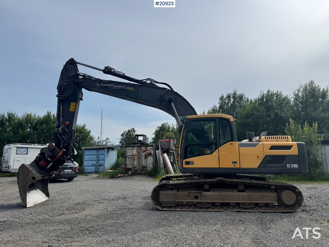 Volvo EC220DL - Kettenbagger: das Bild 3 Volvo EC220DL - Kettenbagger: das Bild 3