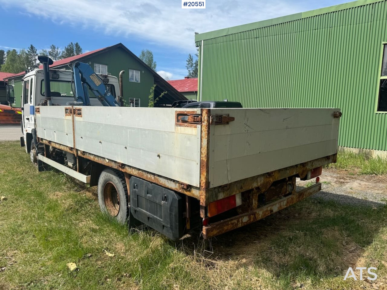 Volvo FL4 - Pritsche LKW, Autokran: das Bild 3 Volvo FL4 - Pritsche LKW, Autokran: das Bild 3
