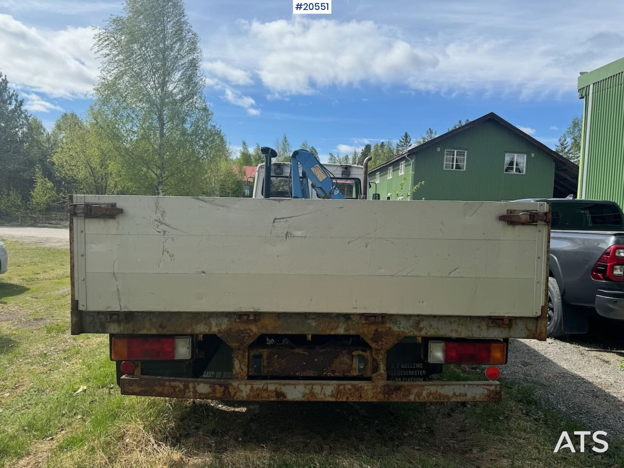 Volvo FL4 - Pritsche LKW, Autokran: das Bild 4 Volvo FL4 - Pritsche LKW, Autokran: das Bild 4