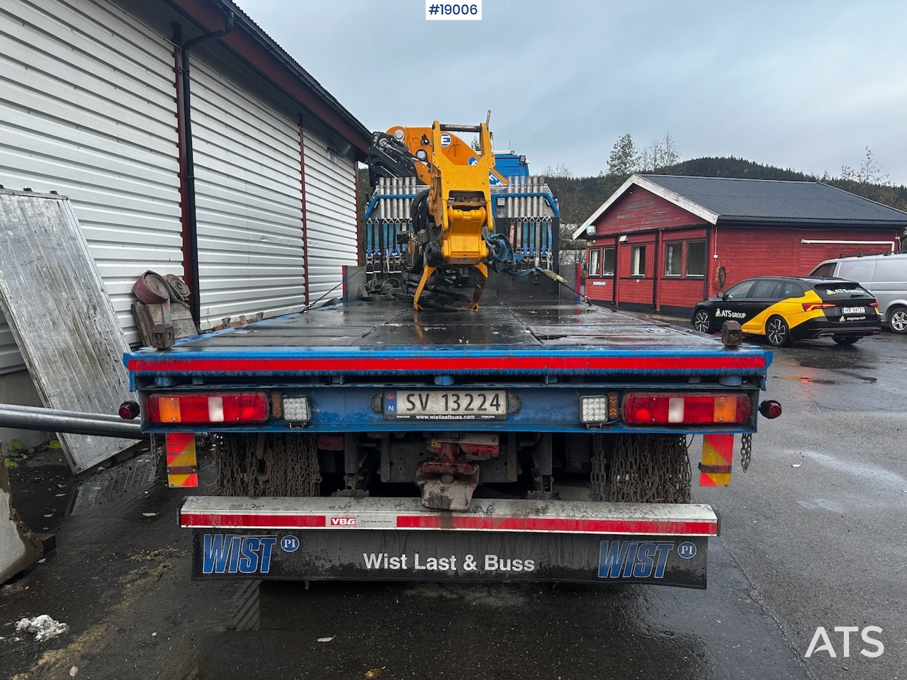 Volvo FM 500 - Autokran, Pritsche LKW: das Bild 4 Volvo FM 500 - Autokran, Pritsche LKW: das Bild 4