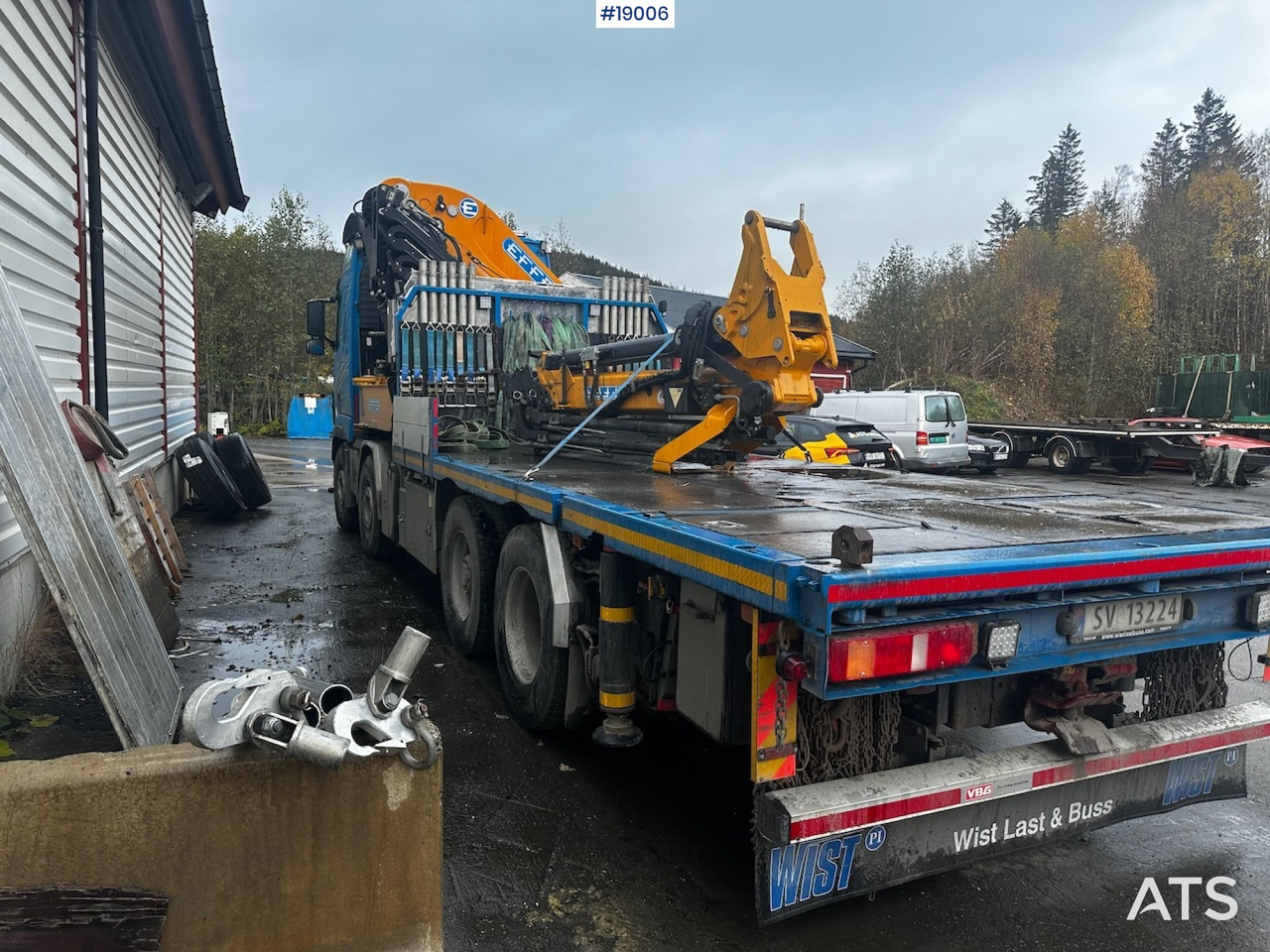 Volvo FM 500 - Autokran, Pritsche LKW: das Bild 5 Volvo FM 500 - Autokran, Pritsche LKW: das Bild 5