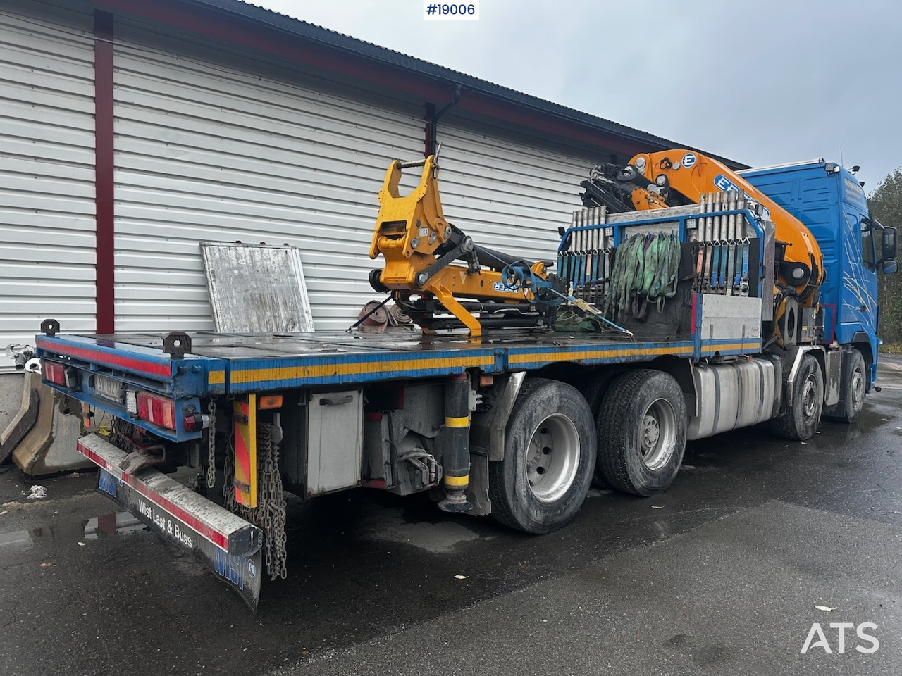 Volvo FM 500 - Autokran, Pritsche LKW: das Bild 2 Volvo FM 500 - Autokran, Pritsche LKW: das Bild 2