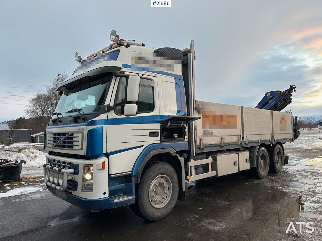 Volvo FM12 Globetrotter 6x4 kranbil m/ bak montert 18 t/m kran og vinsj. SE VIDEO - Autokran: das Bild 2 Volvo FM12 Globetrotter 6x4 kranbil m/ bak montert 18 t/m kran og vinsj. SE VIDEO - Autokran: das Bild 2