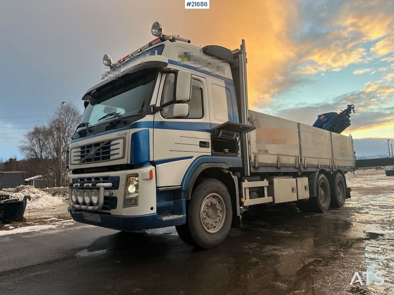 Volvo FM12 Globetrotter 6x4 kranbil m/ bak montert 18 t/m kran og vinsj. SE VIDEO - Autokran: das Bild 1 Volvo FM12 Globetrotter 6x4 kranbil m/ bak montert 18 t/m kran og vinsj. SE VIDEO - Autokran: das Bild 1