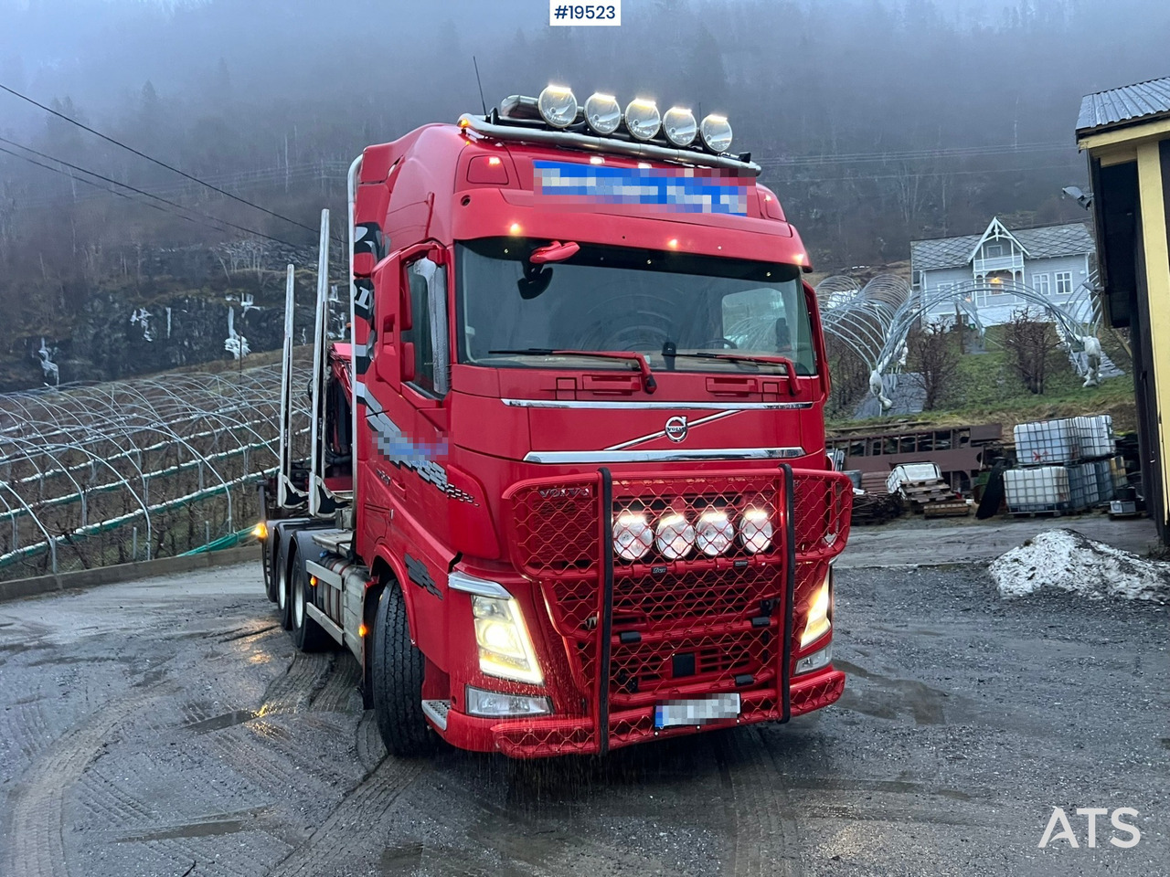 Volvo Fh540 8x4 Tømmerbil m/ 2016 M110L80 Palfinger krane og tømmerklype - Holztransporter: das Bild 4 Volvo Fh540 8x4 Tømmerbil m/ 2016 M110L80 Palfinger krane og tømmerklype - Holztransporter: das Bild 4