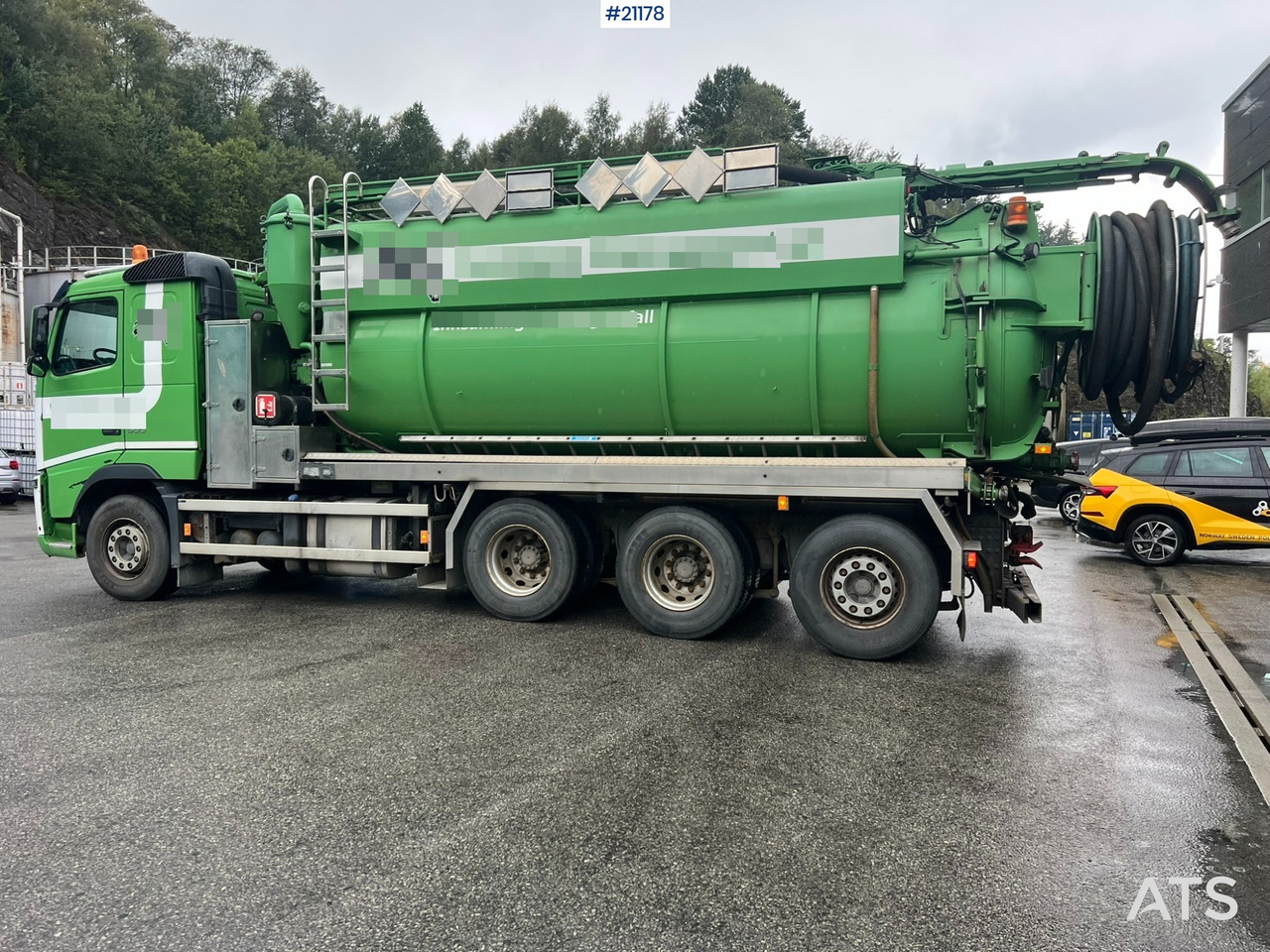 Volvo fh500 8x4 Slamsuger m/ 2010 Inter consult påbygg - Saug-/ Spülfahrzeug: das Bild 4 Volvo fh500 8x4 Slamsuger m/ 2010 Inter consult påbygg - Saug-/ Spülfahrzeug: das Bild 4