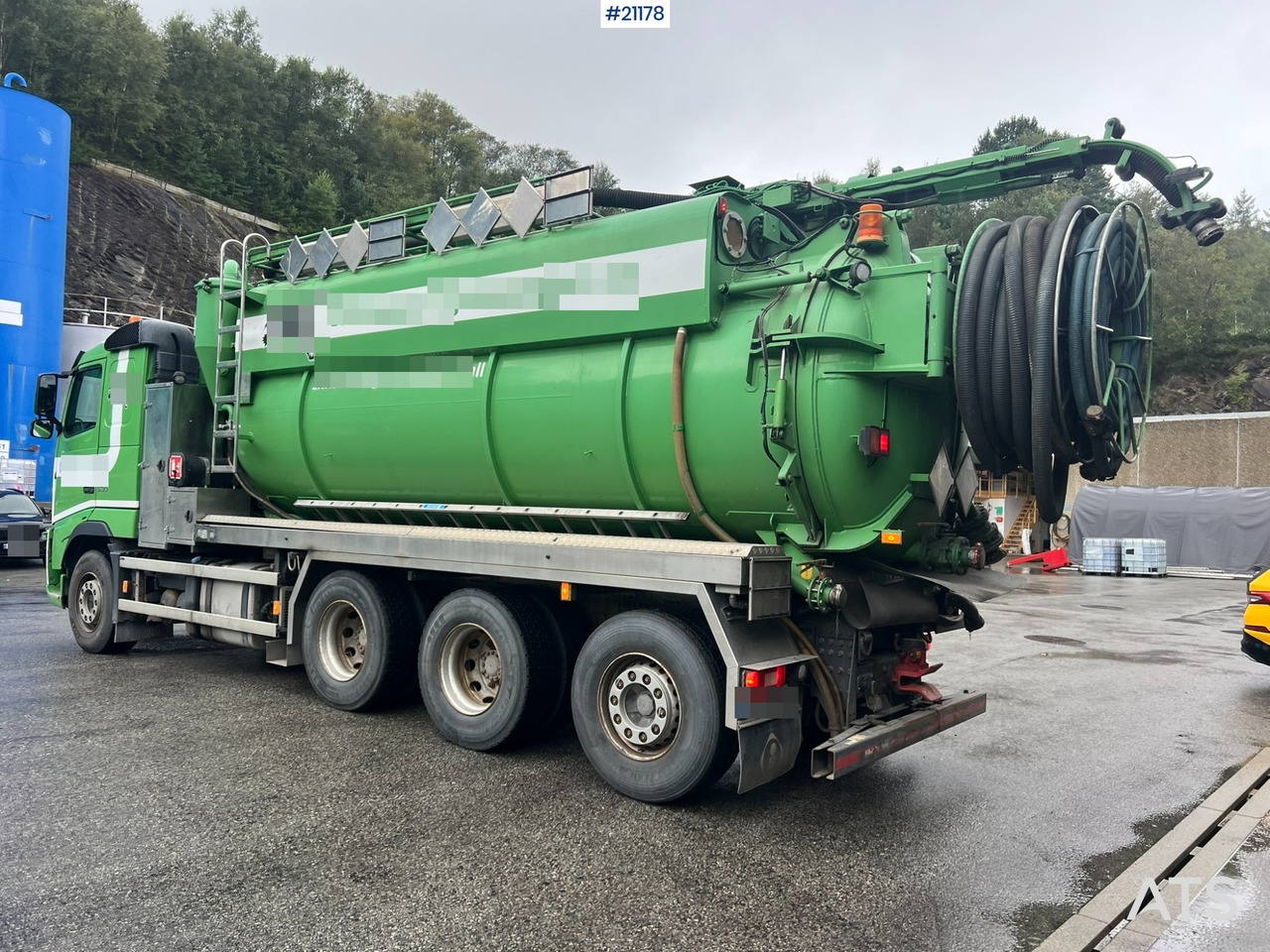 Volvo fh500 8x4 Slamsuger m/ 2010 Inter consult påbygg - Saug-/ Spülfahrzeug: das Bild 3 Volvo fh500 8x4 Slamsuger m/ 2010 Inter consult påbygg - Saug-/ Spülfahrzeug: das Bild 3