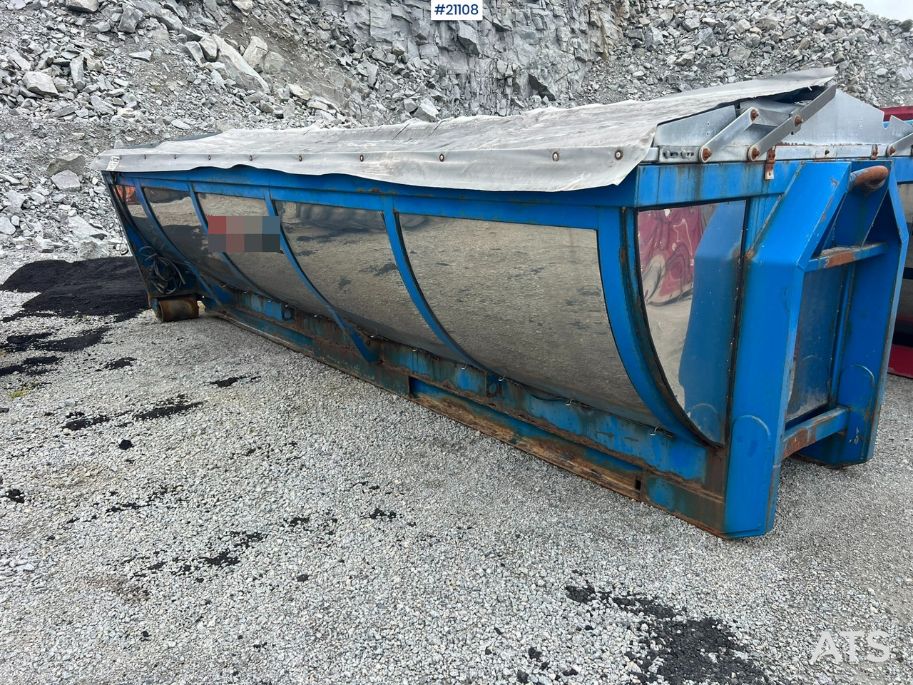 Asfaltbalje Asfaltbalje - Wechselaufbau/ Container, Bitumenspritzmaschine: das Bild 5 Asfaltbalje Asfaltbalje - Wechselaufbau/ Container, Bitumenspritzmaschine: das Bild 5