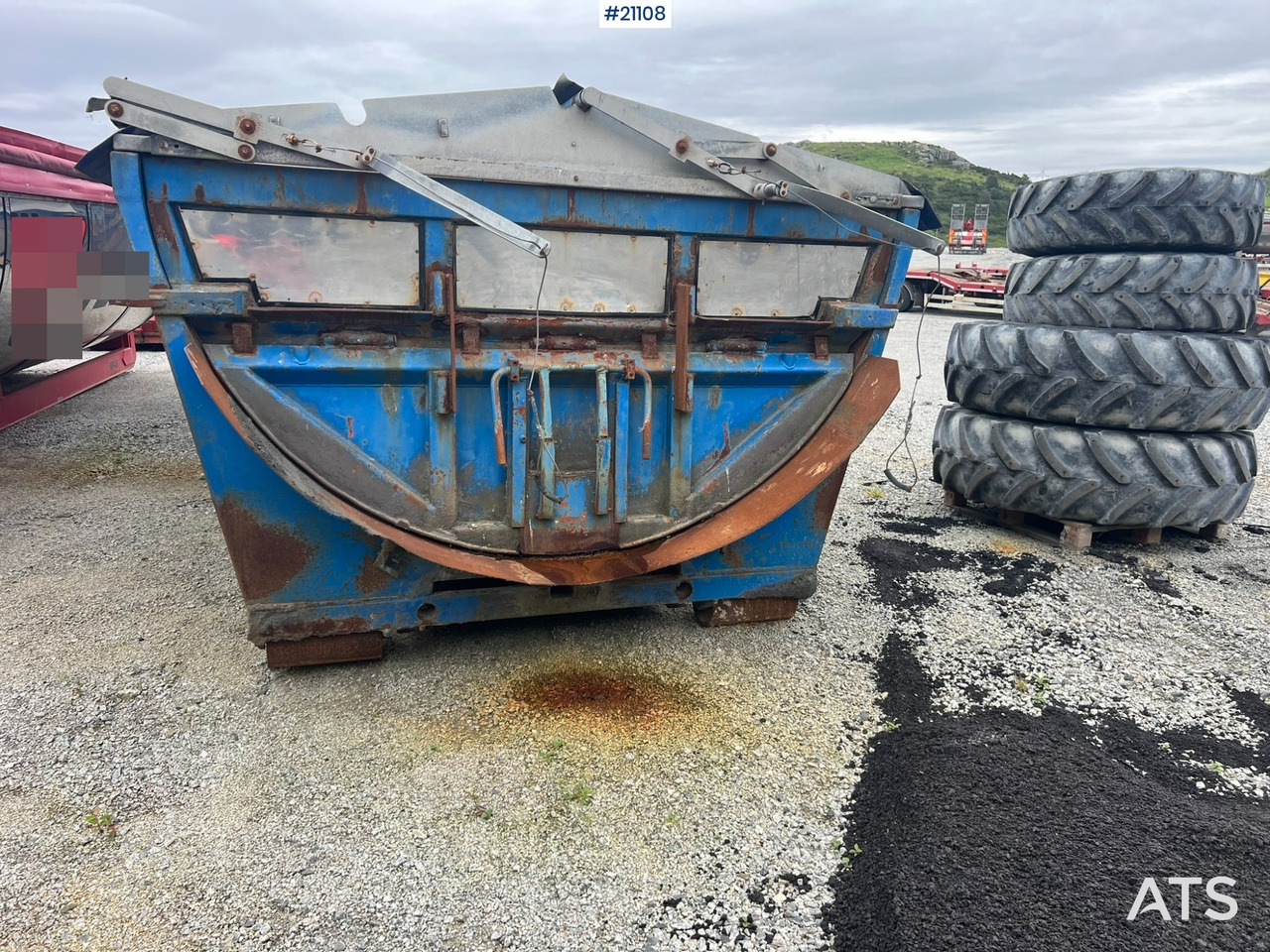 Asfaltbalje Asfaltbalje - Wechselaufbau/ Container, Bitumenspritzmaschine: das Bild 2 Asfaltbalje Asfaltbalje - Wechselaufbau/ Container, Bitumenspritzmaschine: das Bild 2