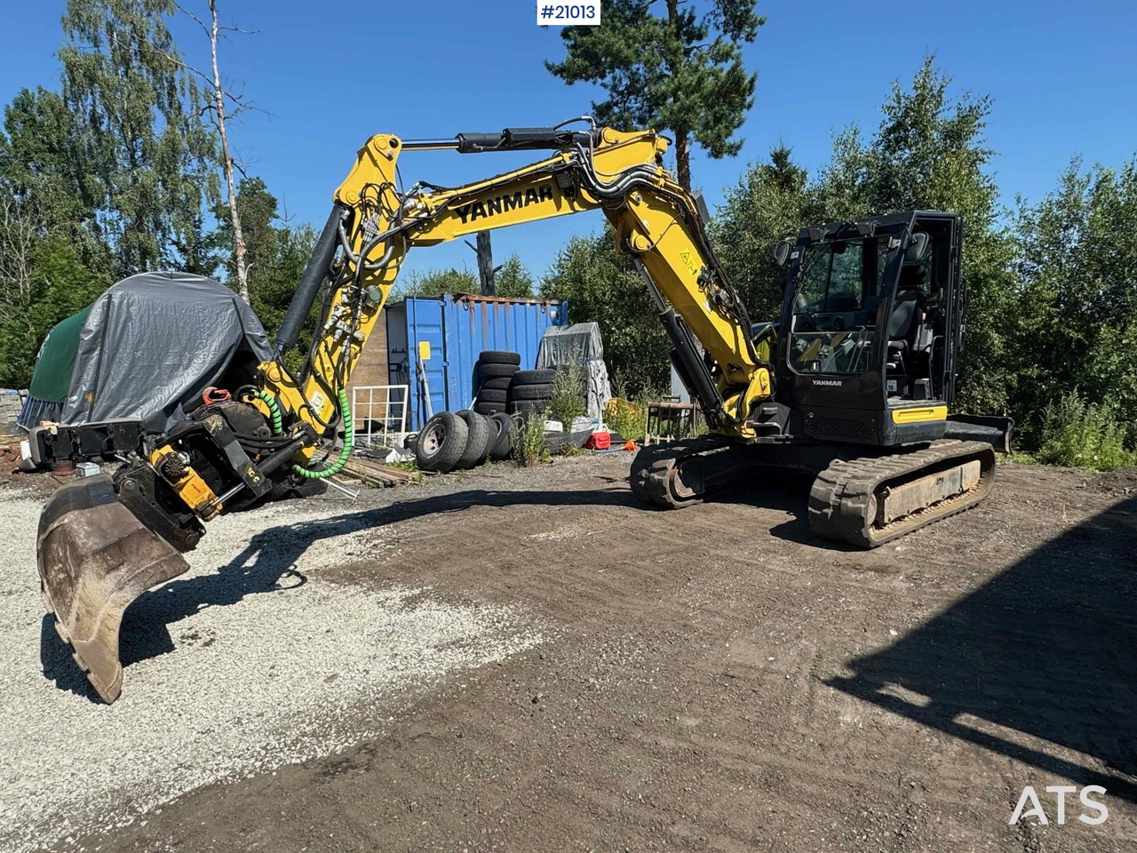 Yanmar VI080-1a - Kettenbagger: das Bild 1 Yanmar VI080-1a - Kettenbagger: das Bild 1