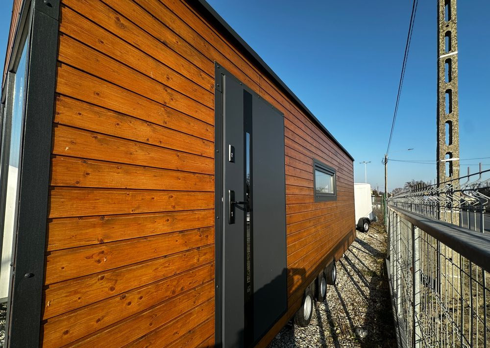 Boro Drewniany DOMEK MOBILNY na przyczepie 7,5m x 2,5m - Wohnwagen: das Bild 2 Boro Drewniany DOMEK MOBILNY na przyczepie 7,5m x 2,5m - Wohnwagen: das Bild 2