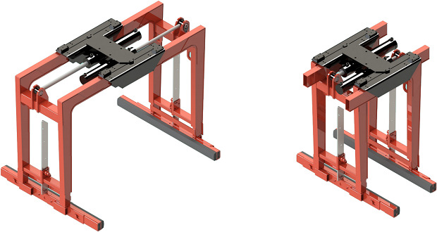 Brick stack grapple PL-3 - Klammergeräte für Ladekran: das Bild 1 Brick stack grapple PL-3 - Klammergeräte für Ladekran: das Bild 1