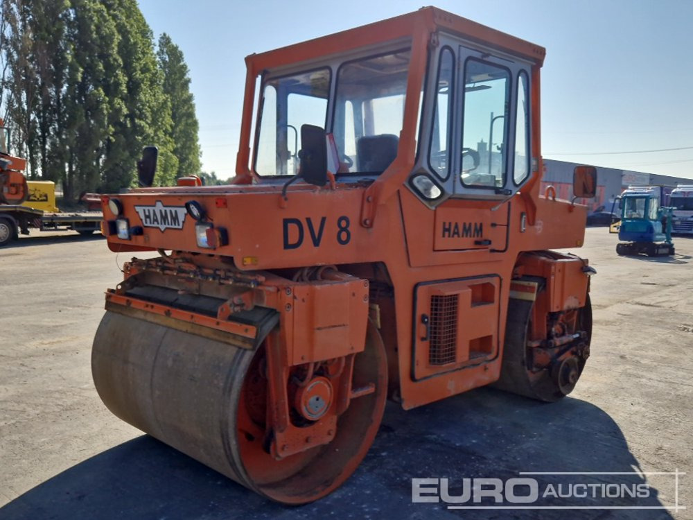 1995 Hamm DV8 - Walzen: das Bild 5 1995 Hamm DV8 - Walzen: das Bild 5