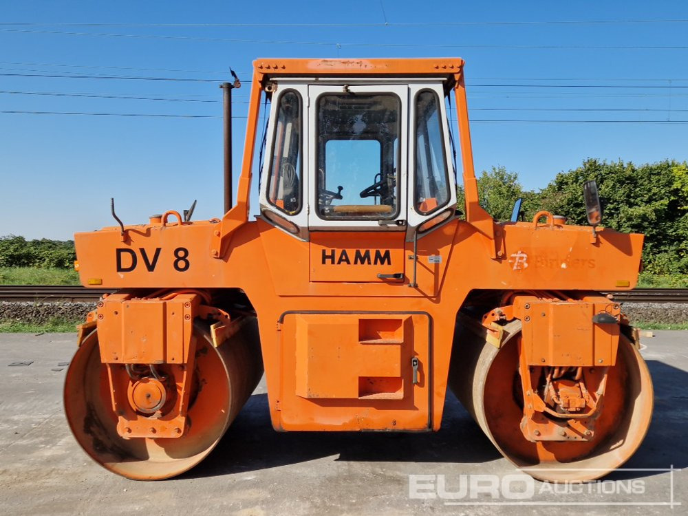 1995 Hamm DV8 - Walzen: das Bild 2 1995 Hamm DV8 - Walzen: das Bild 2