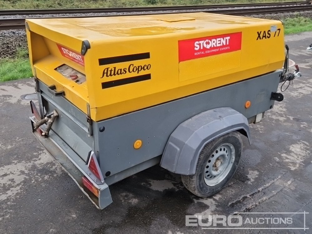 2011 Atlas Copco XAS77 150CFM - Luftkompressor: das Bild 3 2011 Atlas Copco XAS77 150CFM - Luftkompressor: das Bild 3