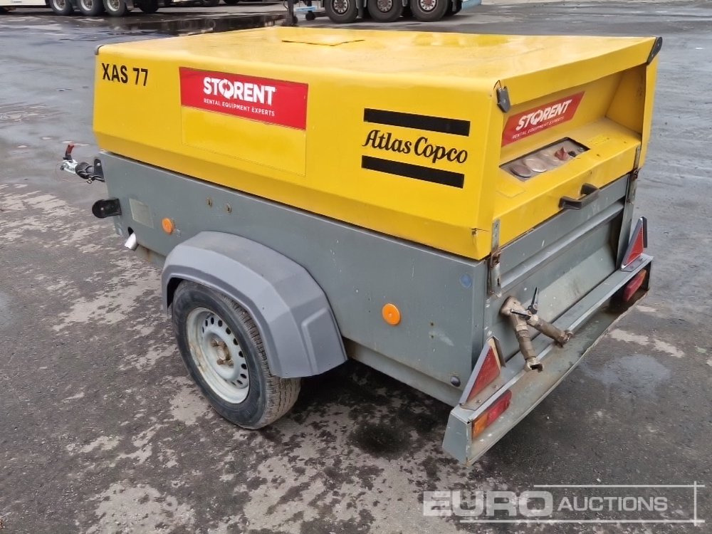 2011 Atlas Copco XAS77 150CFM - Luftkompressor: das Bild 2 2011 Atlas Copco XAS77 150CFM - Luftkompressor: das Bild 2